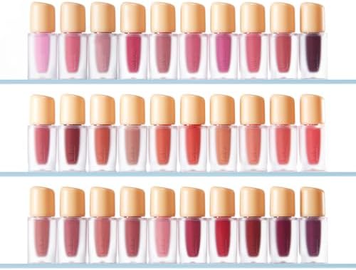 Laka Fruity Glam Lip Tint Mini, 1.9g/0.07oz, Glowing Lip Stain with Wide Color Spectrum, Hydrating & Lightweight Texture, Long-Lasting Bold Stain, Non-Sticky, Vegan, K-Beauty (#120 Caffeine rose) - Image 7