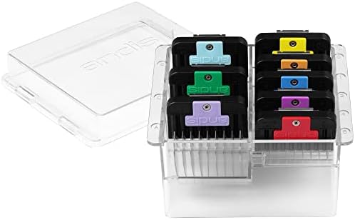 Andis stainless steel lifting combs in organized packaging