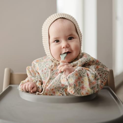 Authentic USA imported mushie baby meal apron for mess free activities