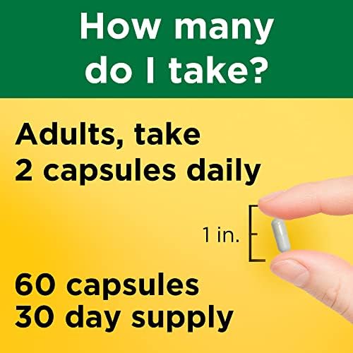 Nature Made magnesium bisglycinate two capsules serving size instructions for adults