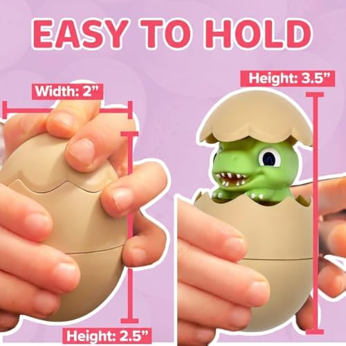 Authentic USA imported interactive fidget toy being reset into its egg shape.