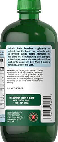 Authentic USA imported Puritans Pride flax seed oil packaging for plant based omega 3 6 9