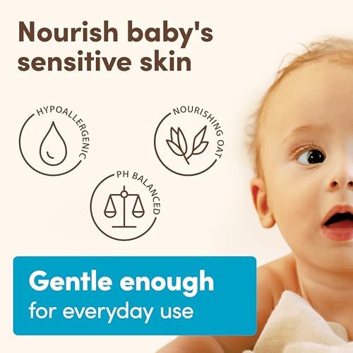 8 oz baby wash leaving skin soft and smooth