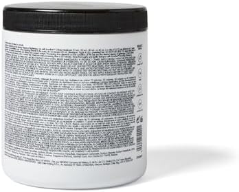 Bondbar protective vegan hair bleaching powder tub display containing USA imported formulation.