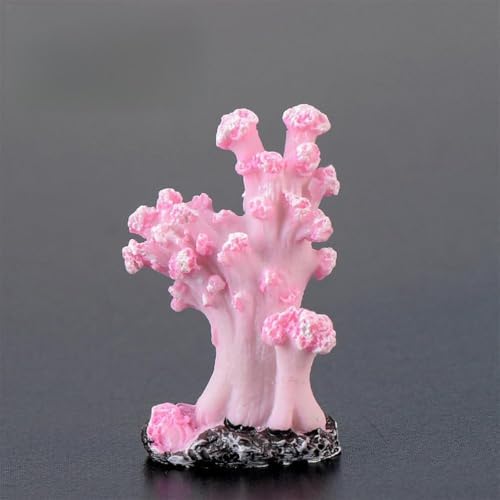 Havilah mini artificial coral fish tank decoration pieces arranged together