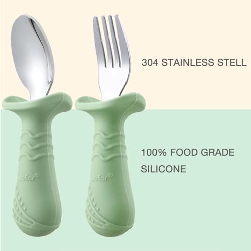 PandaEar BPA free baby silverware set product packaging