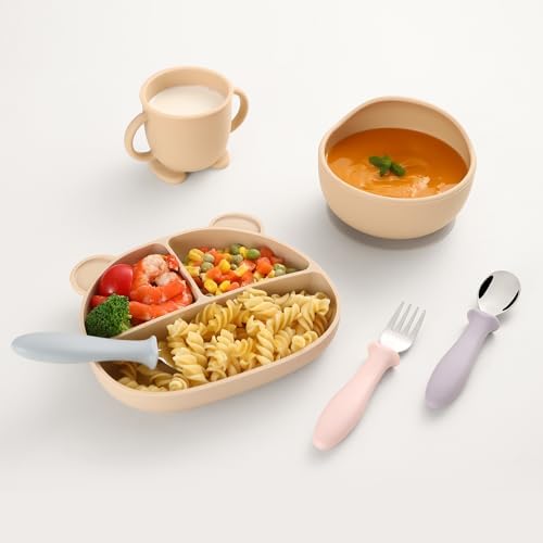 Safe toddler forks and spoons set by Vitever