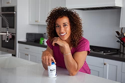 240 count biotin bottle providing 8 months of wellness supplementation