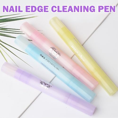 Professional nail art cleanup tool set for precise manicure