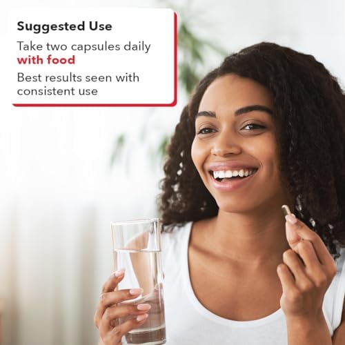 LifeSeasons energy and stamina support capsules bottle showing gluten-free and vegetarian certifications.
