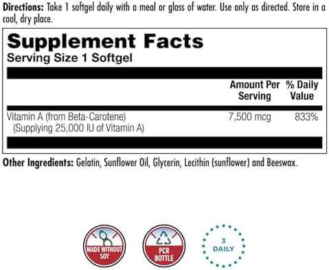 Authentic KAL dietary supplement packaging detailing antioxidant properties and soy-free ingredients label
