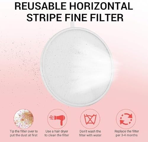 MelodySusie nail dust collector packaging and contents