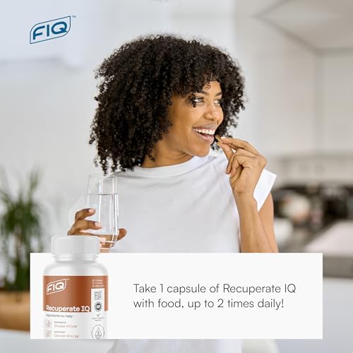 FIQ Recuperate IQ 5-in-1 formula branding