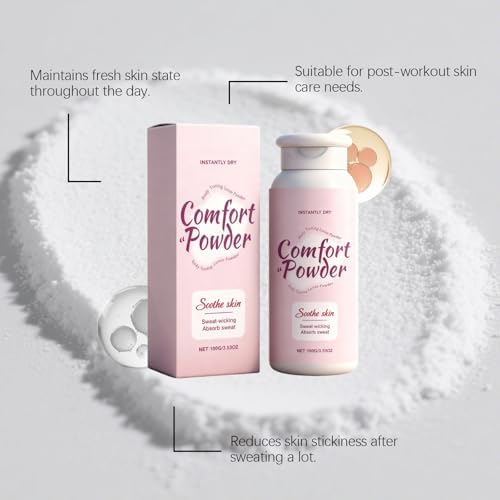 Talc free anti chafing powder for women inner thighs