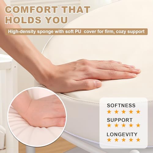 Qalvyn beige baby changing pad packaging and underside non slip texture view