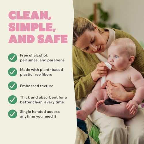 Dyper plant-based baby wipes packaging details and features