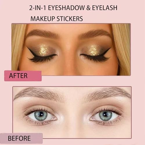 Generic eye makeup stickers for travel and daily use