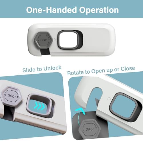 Child proof refrigerator lock applied to fridge door