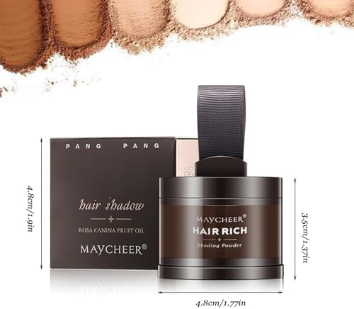 Dark Brown 01 hair filler powder lifestyle usage