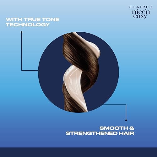 Authentic USA imported Clairol permanent hair dye package with precision applicator instructions