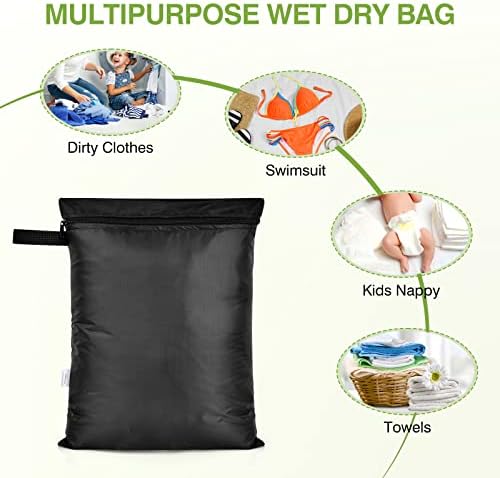 Two OTraki wet bags stacked for travel organization