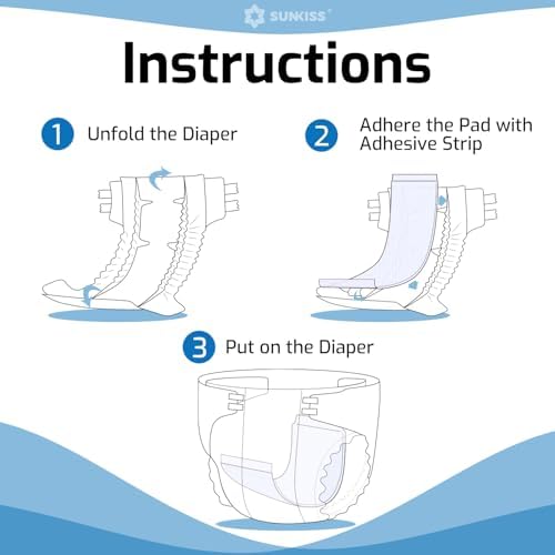 Side angle shot of the twenty six count pack of SUNKISS diaper booster liners