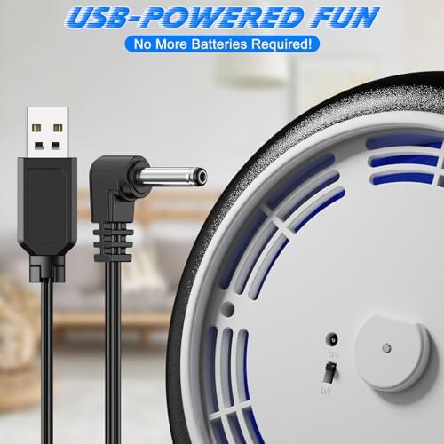 Underneath view of the hover football showing the power switch and air fan intake