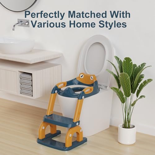 Bonbay children toilet seat attachment highlighting the safe non toxic plastic components