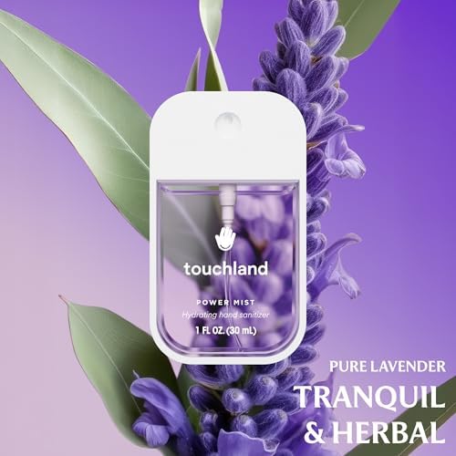 Aesthetic hand sanitizer spray collection with sleek modern packaging