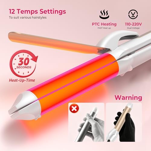 UMIGA multi functional travel curling iron packaged and ready for global transit.