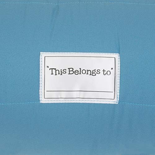 Everything Kids branded Frozen 2 nap mat with Velcro closure