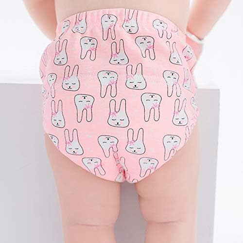 Six layers of cotton absorption technology highlighted on SUOBUDE toddler waterproof training pants.