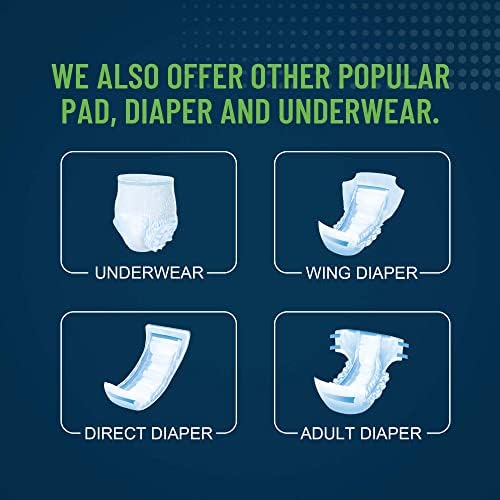 Unifree latex free disposable bed protector pad texture detail