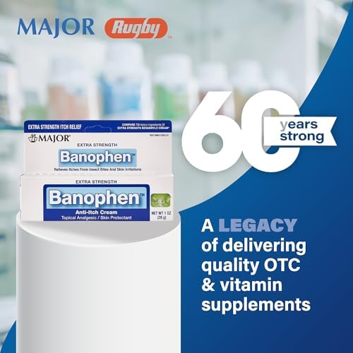 Imported American anti-itch cream for mosquito bites and minor skin irritations.