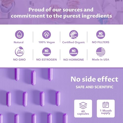 MEGNETA capsules bottle displayed with key benefits for vaginal muscle tone.