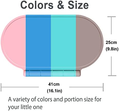 Hey Kids anti skid baby dining mat being used as a waterproof protective surface for kids arts and crafts