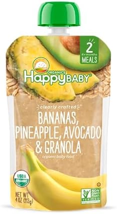 Authentic imported Happy Baby Organics baby food multipack