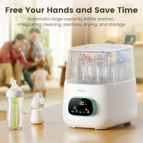 Bherry Molway bottle sterilizer digital touch display panel