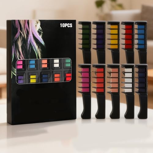 Zankie hair chalk comb set for kids party gift