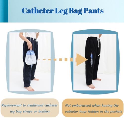 YingXue urine bag holder pants side pocket detail