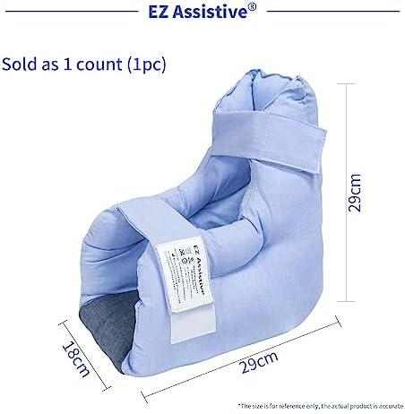EZ Assistive orthopedic foot support for deep tissue injury therapy