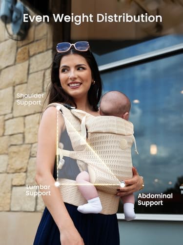 Side profile of toddler in Grownsy carrier