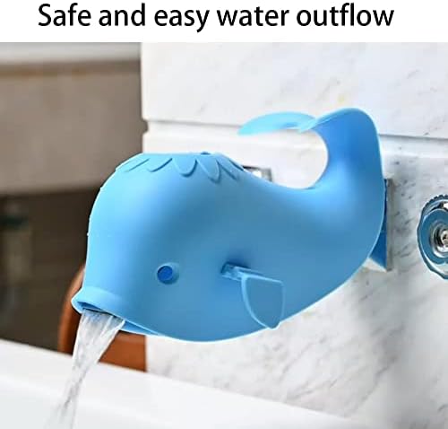 Close up of soft silicone texture of whale tub protector