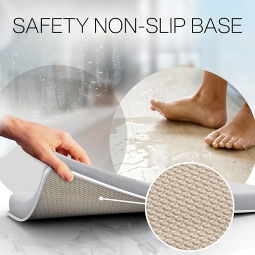 Benicci bath set non-slip bottom detail