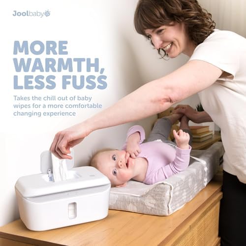 Jool Baby Wipe Warmer in a nursery setting for diaper changes