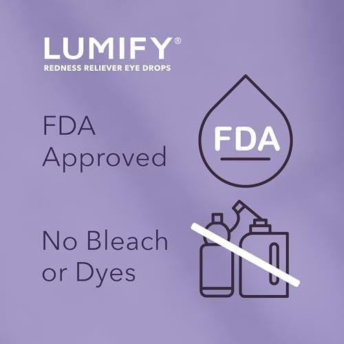 Authentic USA imported LUMIFY eye drops for brighter eyes
