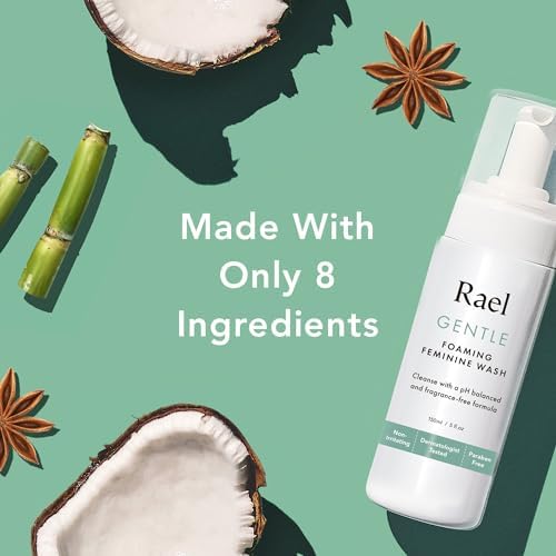 Rael intimate cleansing wash duo for daily feminine hygiene maintenance.