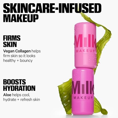 Milk Makeup Cooling Water Jelly Tint – Long-Lasting Sheer Lip + Cheek Stain with Firming Vegan Collagen + Hydrating Aloe – Transfer Proof, Buildable Lip Tint + Blush - Image 3