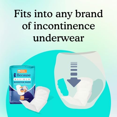 Because adult diaper doubler flow through insert showing soft texture