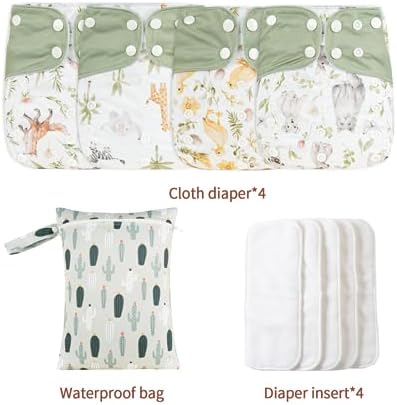Happy Flute reusable diaper adjustable snap buttons detail